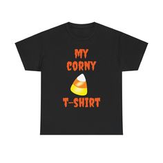 Get into the Halloween spirit with the corniest t-shirt we've ever offered for sale! Made from 100% US-grown cotton, this classic-fit, unisex t-shirt combines comfort with humor. Whether you're trick-or-treating or just enjoying the spooky season, this shirt is the perfect blend of funny and festive. Available in 5 colors and 8 sizes, it's a versatile addition to your wardrobe, suitable for anyone who loves a good laugh. Its lightweight, breathable fabric ensures you stay comfortable, whether you're out for a night of Halloween fun or lounging at home. Grab a handful of candy corn fun today and add a little humor to your Halloween wardrobe! Trick Or Treating, Halloween Spirit, Candy Corn, Spirit Halloween, Spooky Season, Halloween Fun, Cotton Shorts, Festival Season, Trick Or Treat