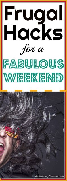 the cover of frugal hacks for a fabulous week - long haircut