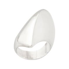 A sweeping modernist ring, hallmarked and designed by Nanna Ditzel from the Danish silversmithing shop of Georg Jensen in Denmark c. 1940-50. The ring in solid sterling is like a sculpture. Nanna Ditzel was a multi talented artist. She studied in the Royal Danish Academy of Fine arts and went on to international acclaim winning major prizes. She worked with Georg Jensen on jewelry and some holloware but was known mostly as a furniture maker. Currently size 5 1/2 to 6.Ring sizable by your experienced jeweler. Glorious will size if wished charging you only the jeweler’s cost. Nanna Ditzel, Fossil Ring, Tiffany Wedding, Black Opal Ring, Modernist Ring, Silver Ring Designs, Georg Jensen, Vintage Engagement, Antique Rings