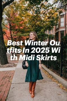 Winter Midi Skirt Outfit, Date Night Outfit Ideas, Night Outfit Ideas, Chunky Knit Scarves