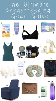 the ultimate breastfeeding gear guide for moms and dads to help their baby grow