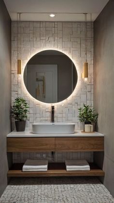 Small Bathroom Ideas Toilet And Sink, Modern Bathroom Design Half Bath, Modern Light Blue Bathroom, Half Bath Renovation Ideas, Very Small Full Bathroom Ideas, Quick Bathroom Makeover, Small Full Bathroom Ideas Color, Small Bathroom Sink Ideas, Modern Bathroom Design Latest Trends