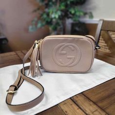 Gucci Womens Soho Small Leather Disco Bag Rose Beige Color

Excellent Condition, Like New

It has a small tear, almost not visible! see the last two pics attached. Gucci Soho Crossbody Bag, Gucci Disco Bag, Gucci Soho Disco Bag, Gucci Leather Bags With Gold-tone Hardware, Pink Gucci Bag With Gold-tone Hardware, Soho, Beige Color, Vintage Accessories, Like New