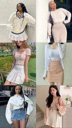 #softgirl #softgirlaesthetic #outfits #fyp Soft Colour Outfit, Moda Soft Girl, Shy Girl Aesthetic Outfit, Soft Feminine Outfits Summer, Cute Girl Outfits Aesthetic, Sweet Girl Outfits, Soft Girly Outfits, Soft Fashion Aesthetic