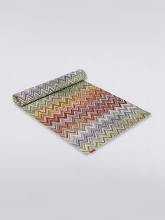 Andorra Runner 45X140 Multicoloured | Missoni Stark Carpet, Setting The Table, Beach Towel Gift, Beachwear Collection, Beach Wear Men, Tableware Collection, Stair Runner, Crazy Shoes, Home Collections