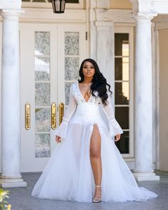 Custom made White Lace Sheer dress – Oyemwen Wedding Renewal Dress, Lace Sheer Dress, Vow Renewal Dress, Sheer Lace Dress, Fashion Dresses Online, High Fashion Outfits, Instagram Style, Mini Slip, Overlay Dress