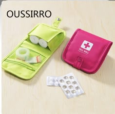 Mini First Aid Kit, Medicine Storage, Diy Bag Designs, Medical Kit, Medicine Bag, Mini One, Pill Case