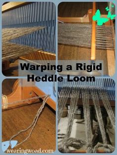 weaving a rigd heddle loom