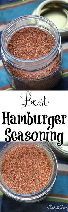 the best hamburger seasoning recipe in a jar