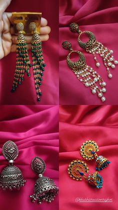 Bollywood style earrings jhumkha jhumki Mandap Decoration Ideas, Poses Classy, Wedding Mandap Decoration, Mandap Decoration, Bride And Groom Poses, Meenakari Earrings, Wedding Mandap, Indian Bride And Groom, Bollywood Style