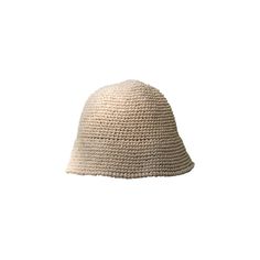 This hat is handmade and crafted from raffia yarn. Raffia yarn is a natural and durable material, ensuring the hat's longevity. The beige color and simple design make it an ideal accessory for both everyday use and outdoor activities like the beach. The wide-brim bucket shape provides sun protection and offers a stylish look. Its comfortable and lightweight structure ensures easy and prolonged wear. Raffia. You can store this hat, knitted from raffia rope, in a breathable cloth bag, protect it from fire and heat, and wipe the stains with a clean damp cloth. Natural Woven Bucket Hat With Short Brim, Natural Woven Straw Bucket Hat, Natural Woven Short Brim Cloche Hat, Beige Woven Straw Hat With Curved Brim, Adjustable Woven Crochet Hat In Beige, Beige Woven Brimmed Panama Hat, Natural Woven Brimmed Cloche Hat, Beige Woven Panama Hat With Curved Brim, Natural Handwoven Bucket Hat With Curved Brim