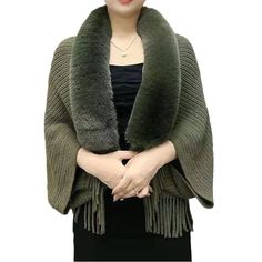 PRICES MAY VARY. 👚👚【2023 New Faux Fur Shawl】Be creative with this shawl. You can wear it as a wrap-around skirt, a fashionable shawl to give length to your upper body, or even a tube top to show off your neck and arms. 👚👚【Easy Matching】This fur shawl cardigan is classic and basic, you can pair with your jeans, simple camisole or shirt blouse, It can accompany you from autumn to winter. 👚👚【One Size is Suit Most Size】 Artificial fur shawl with buttonless cardigan design. Perfect for brides, Single Clothes, Sport Suit Women, Cape Tops, Women Long Cardigan, Elegant Shawl, Fur Shawl, Poncho Cape, Wrap Cardigan, Sweater Brands