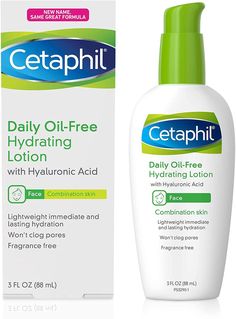 Best Drugstore Face Moisturizer, Cetaphil Lotion, Cetaphil Moisturizer, Drugstore Moisturizer, Sensitive Skin Care Routine, Oil Free Moisturizers, Face Lotion, Moisturizer With Spf