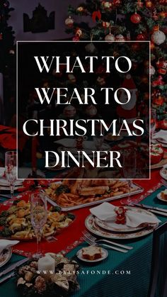 what to wear to christmas dinner