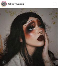 Goth Doll, Swag Makeup, Smink Inspiration, Cool Makeup Looks, Dope Makeup, Goth Makeup, Creative Eye Makeup