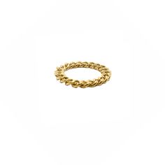 Experience simplicity at its finest with our bestselling Chain Ring. Add a subtle statement to any outfit with this contemporary ring - a piece that embodies grace and tranquility with sleek curb chain. It stands out wherever you go, whether donned alone or stacked with other pieces.  4. 5mm width 14K Gold- Filled Curb Chain Avoid using any chemicals. Remove before entering the water and when sleeping/active. Handle with love and care to last a lifetime! Modern Oval Link Rings For Everyday, Modern Everyday Rings With Oval Link, Elegant Everyday Rings With Adjustable Chain, Elegant Everyday Ring With Adjustable Chain, Minimalist Round Rings With Chain Details, Modern Ring With Chain Detail As A Gift, Elegant Everyday Tarnish Resistant Chain Ring, Modern Yellow Gold Chain Ring For Promise, Everyday Gold Chain Ring