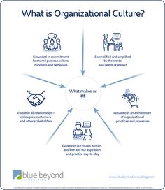 the blue beyond diagram shows what is organizational culture and how does it work for us?