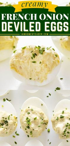 an image of deviled eggs with cream cheese