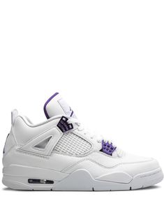 Supplied by a premier sneaker marketplace dealing with unworn, already sold out, in demand rarities. Each product is rigorously inspected by experienced experts guaranteeing authenticity. The Air Jordan 4 "Metallic Pack - Purple" one of four special edition colorways of the iconic model released for summer 2020. Inspired by the original “Metallic” colorways of the Air Jordan 1, the white and metallic-colored scheme is translated to four editions of the Air Jordan 4, including red, orange, green, Jordan Air 4 Retro, Jordan Air 4, Jordan 4 Metallic, Jordan 4 Retro Metallic, Jordan Shoes Girls, Jordan 4s, Jordan Shoes Retro, Purple Sneakers, Jordan Air