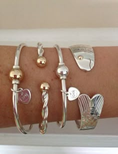 Cape Cod Jewelry Bracelets, Cape Cod Bracelet Stack, Silver Summer Jewelry, Cape Cod Outfit, Eden Hand Arts, Cape Cod Bracelet, Cape Cod Jewelry, Cod Fish, Dope Jewelry