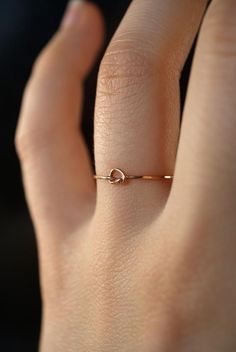 Simple 14k Gold Midi Rings, Tiny Delicate Heart Promise Ring, Delicate Tiny Heart Promise Ring, Delicate Heart Promise Ring, Dainty Heart Ring With Simple Design For Promise, Dainty Gold Heart Ring For Promise, Dainty Tiny Heart Ring For Wedding, Dainty Simple Design Heart Promise Ring, Handmade Dainty Midi Rings For Gift