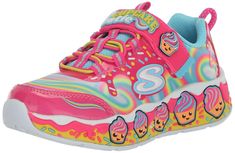 PRICES MAY VARY. Lightweight Skechers logo detail Cupcake Cutie Sneaker Rainbow Shoes, Girl Cupcakes, Kids Luggage, Luxury Store, Special Features, Pharmacy Gifts, Big Kids, Girls Shoes, Beauty And Personal Care