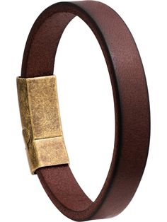 PRICES MAY VARY. Vintage Elegance Meets Modern Craftsmanship: This handcrafted leather bracelet boasts a rich, rustic brown hue paired with an antique-finish gold clasp, creating a timeless accessory for the modern man. Premium Quality Materials: Made with top-grain leather, this bracelet stands out for its durability and a patina that gets better with age, while the antique-finish clasp adds a touch of distinguished character. Secure and Comfortable Fit: The robust clasp ensures that your brace Brown Leather Strap Wristband, Brown Leather Rectangular Jewelry, Brown Rectangular Leather Jewelry, Vintage Brown Leather Bracelet As A Gift, Vintage Brown Leather Bracelet As Gift, Vintage Brown Leather Strap Bracelet As Gift, Classic Brown Leather Bracelet With Wrist Strap, Brown Leather Rectangular Bracelet, Classic Brown Leather Strap Jewelry