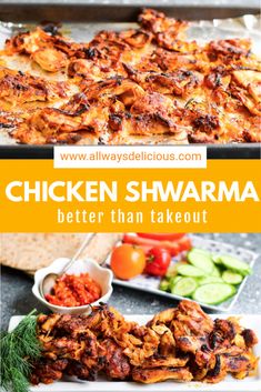 chicken shawarma is an easy and delicious appetizer