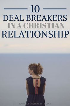 Here is a list of 10 Deal breakers in a Christian Relationship for Christian Women that desire a God-honoring relationship! #relationship #relationshipgoals #christian #dating #single #boyfriend #love #faith Christian Dating Advice, Christian Relationships, Christian Dating, Godly Relationship, Christian Relationship Advice, Relationship Help, Christian Marriage, Dating Humor, Christian Women