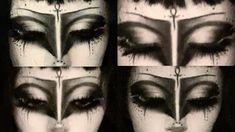 Eye Makeup Inspiration, Goth Eye Makeup, Trad Goth, Makeup Inspo, Makeup Inspiration, Eye Makeup, Makeup, Pins, Make Up