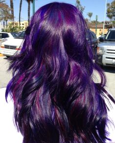 Hair Color Purple, Lorde, Hair Envy, Grunge Hair, Love Hair, Purple Hair, Hair Dos, Gorgeous Hair