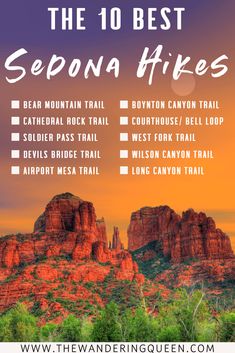 the 10 best sedona hikes