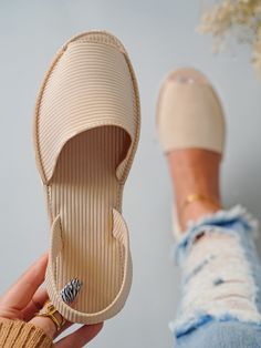 Boho Slingback Sandals
 #BohoChic #popular #pomonaandpeach #NewArrivals #boho #fashion #fresh Womens Summer Shoes, Slingback Sandals, Strap Shoes, Slingback Sandal, Casual Sandals, Sneakers Shoes, Cute Shoes, Womens Flats, Summer Shoes