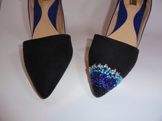 PICTURE 2 Diy Heels Makeover, Shoe Accessories Diy, Diy Sandals, Creative Shoes