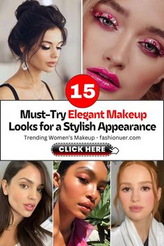 Elegant Makeup Looks, Easy Clown Makeup, Prom Makeup Ideas, Burgundy Lips, Scary Clown Makeup, Silver Eyeshadow, Bold Lip Color, Prom Makeup Looks, Fresh Makeup