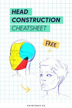 the head construction check sheet is shown with an image of a man's head