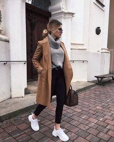 Outfit Trench, Trench Outfit, Camel Coat Outfit, Trench Coat Outfit, Camel Coat, Coat Outfits