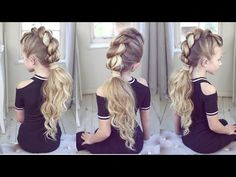 Cheat Way To Do Twist Braids - YouTube Mohawk Hairstyles For Women, Viking Braids, Colored Hair Extensions, Viking Costume, Mohawk Hairstyles, Dance Hairstyles, Braid Tutorial, Professional Stylist, Hair Strand