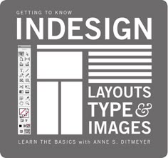 the cover of an article about how to design layouts, type and images