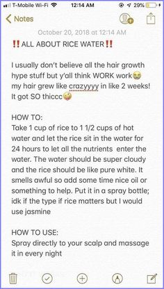 How Do You Make Rice Water For Hair, How To Wash Your Hair With Rice Water, How To Grow Your Hair Faster Rice Water, Washing Hair With Rice Water, How To Prepare Rice Water For Hair, Beauty Corner, Cup Of Rice, Healthy Liver, Hair Back