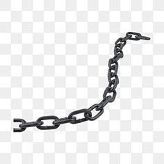 a black chain on a white background is shown in the image, it looks like an old