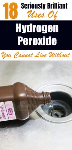 Hydrogen peroxide is a wonderful and safe non-toxic cleaner and disinfectant. You cannot have a safe clean home without the right products and one of the best and safest is hydrogen peroxide. Here are 18 ways to use hydrogen peroxide in your home.