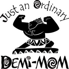 a black and white logo with the words,'just an ordinary den - mom '