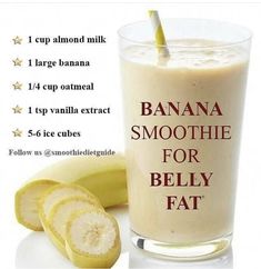 Resep Smoothie, Fruit Smoothie Recipes Healthy, Banana Drinks, Easy Healthy Smoothies, Smoothie Recipes Healthy Breakfast, Smoothie Drink Recipes, Resep Diet, Healthy Drinks Smoothies, Milk Shakes