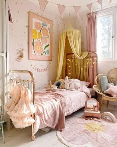 Peach Bedroom, Girl Room Inspiration, Kids Rooms Inspo, Kids Bedroom Inspiration, Toddler Rooms, Toddler Bedrooms