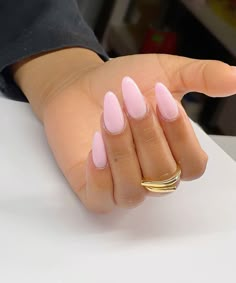 June Nail Designs, Minimal Nails, Basic Nails, Almond Acrylic Nails, Neutral Nails, Fire Nails