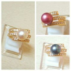 Natural Pearl, Lombok, Pearl Earrings, Stud Earrings, Silver, Gold