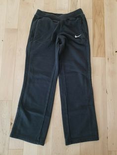 NIKE ATHLETIC SWEATPANTS YOUTH LARGE WITH POCKETS BLACK PREOWNED. Condition is "Pre-owned". Shipped with USPS First Class. Pro Club Pants, Hard Fits, Pro Club, Athletic Sweatpants, Nike Sweats, Cute Outfits For School, Dream Style, Cute Fits, Dream Clothes