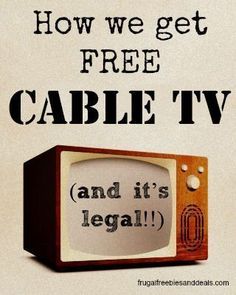 an old television with the words how we get free hd tv and it's legal