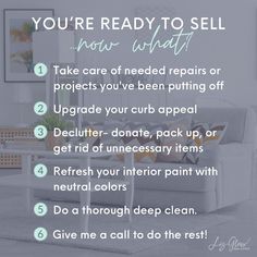 Okay, so you’ve made up your mind… it’s time to sell, sell, sell! …now what?   I’ve got your back! Give me a call. Realtor Career, Real Estate Instagram, Got Your Back, Make Up Your Mind, Social Media Facebook, Now What, A Call